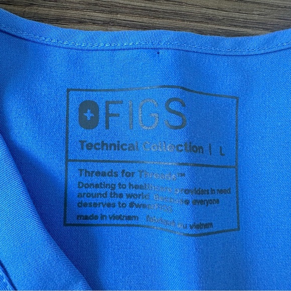 Figs Blue Scrub Set - Picture 3 of 16